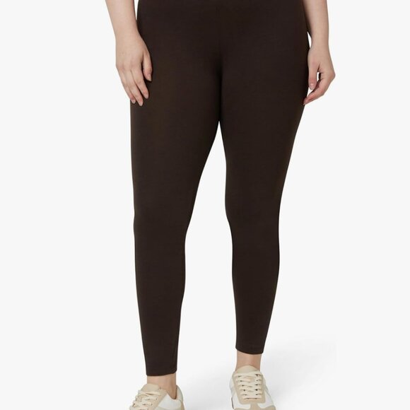 Like new - No Nonsense Women's Cotton Leggings x3 - black, brown, white - XL! - Picture 2 of 6